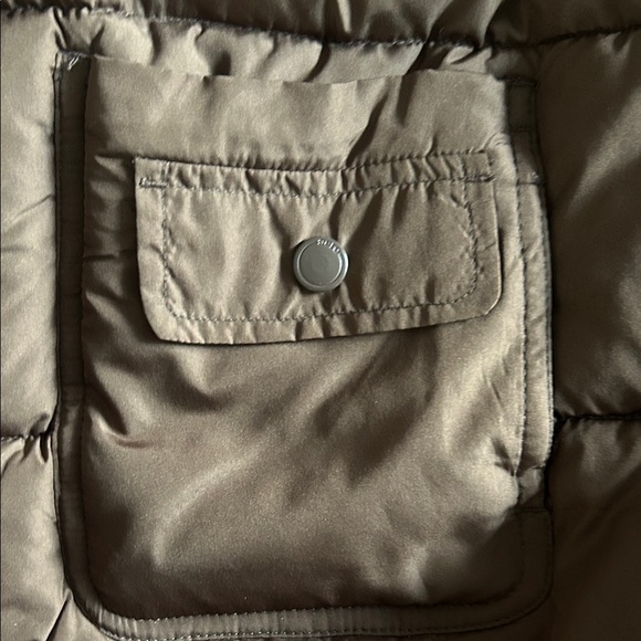 Aeropostale Chocolate Brown Puffer Jacket with Fur Hood - Picture 8 of 8